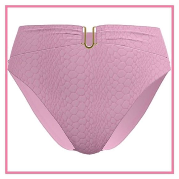 Time & Tru Size 2X Strawberry  Cream Swim Bottom - Picture 1 of 11